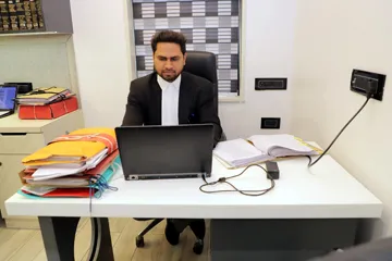 A meeting desk at the office